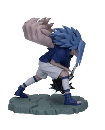 Figurine de collection Sasuke Uchiha Memorable Saga vue de profil droit
