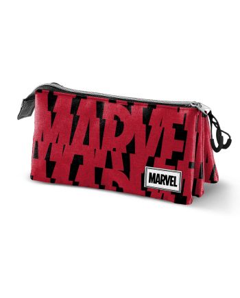 MARVEL- Plumier 3 comp '23x11x10' - Matière Recyclée - vue principale