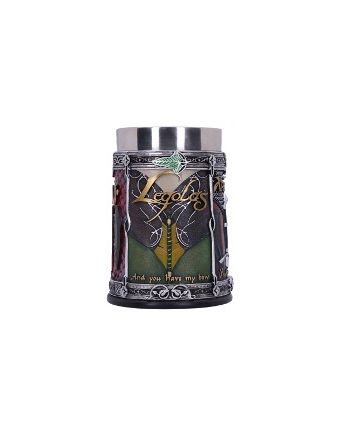 LORD OF THE RING - Fellowship - Chope en résine 16cm - vue de face