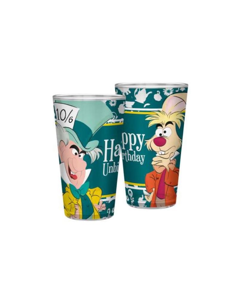 DISNEY - Alice Happy Unbirthday - Verre XXL 400ml - vue principale
