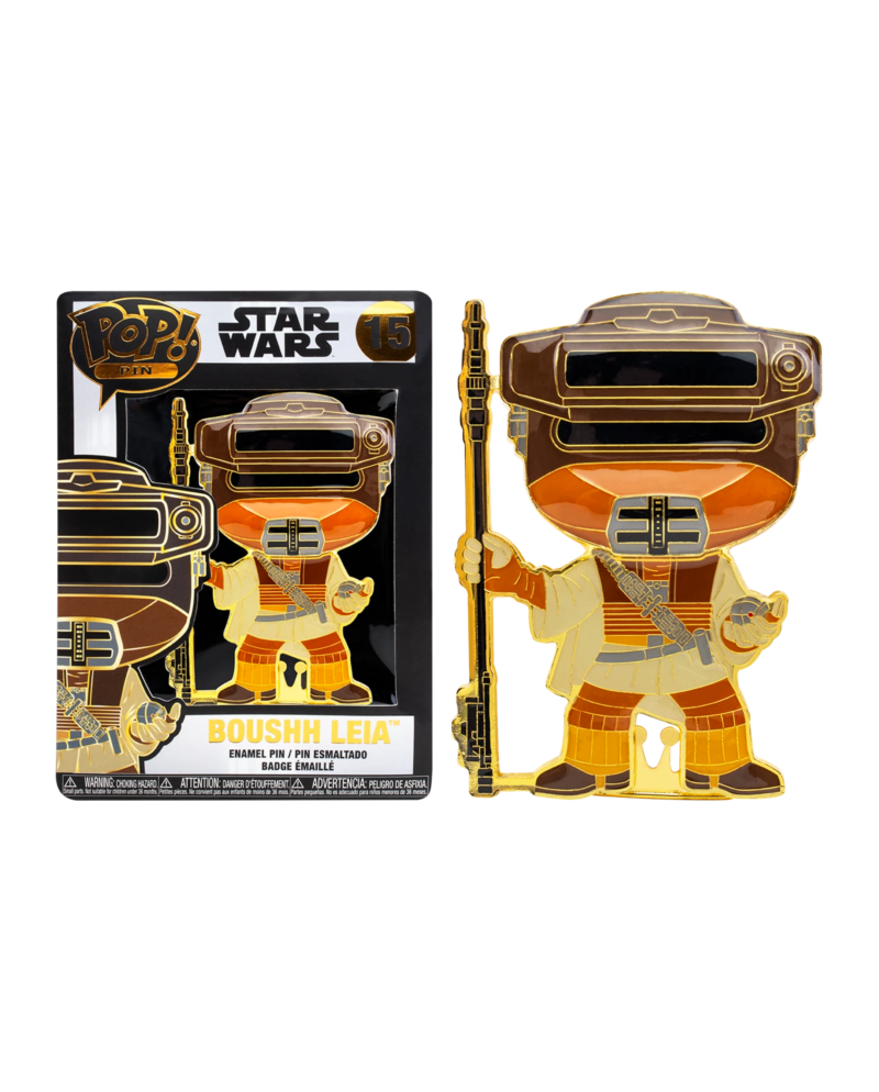 STAR WARS - Pop Large Enamel Pin N° 15 - Boushh Leia - vue principale