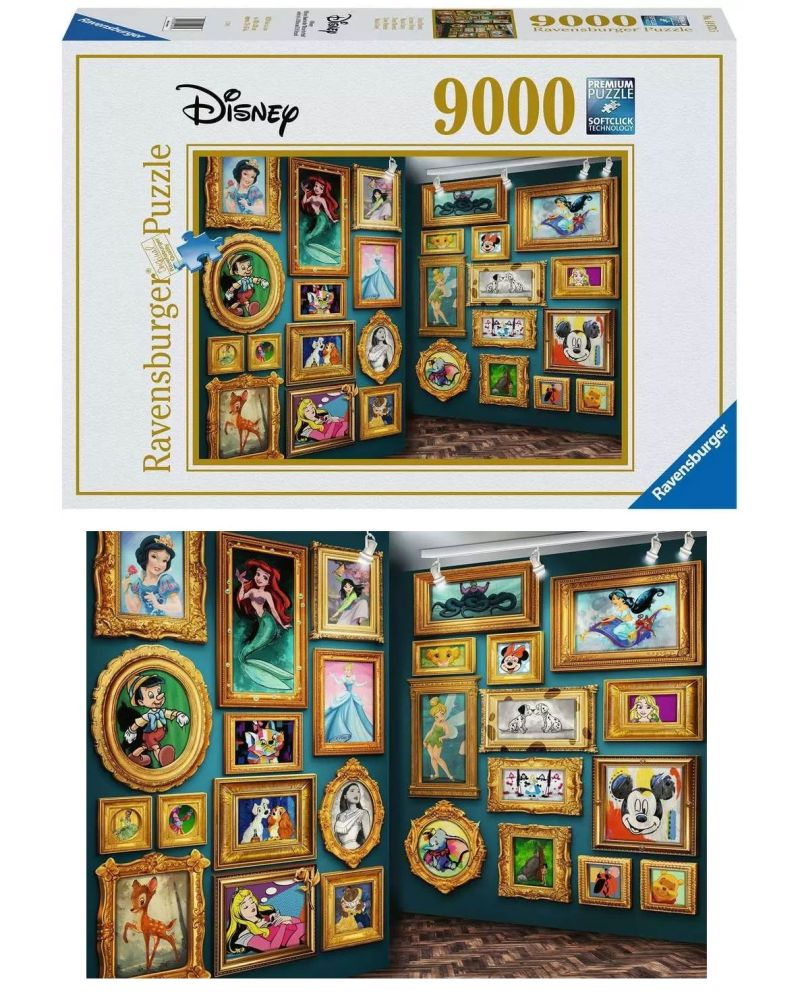 DISNEY - Le musée Disney - Puzzle 9000P - vue principale