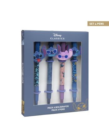 STITCH - Lot de 4x Stylos Topper - vue principale