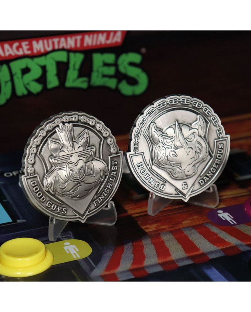TMNT - Bad Guys - Set de 2 médaillons édition limitée '20x2x6cm' - vue principale