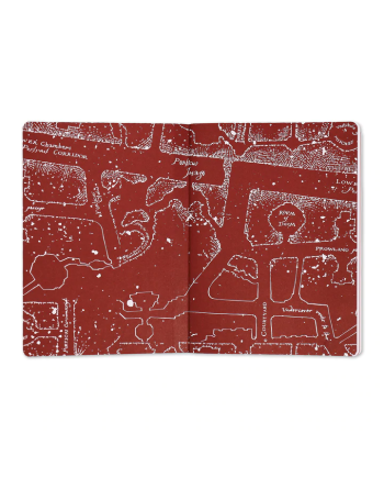 HARRY POTTER - Carte du Maraudeur - Cahier A5 - vue de face