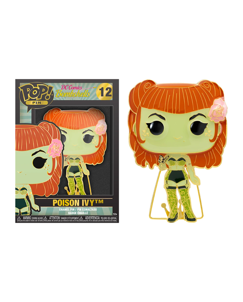 DC COMICS - Pop Large Enamel Pin N° 13 - Poison Ivy - vue principale