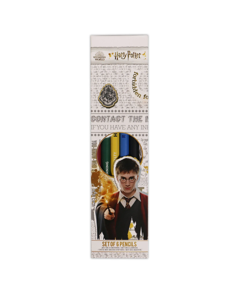 HARRY POTTER - House Pride - Set de 6 crayons - vue principale