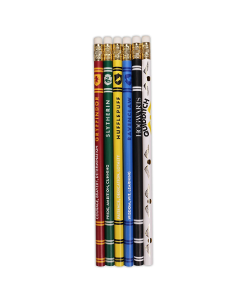 HARRY POTTER - House Pride - Set de 6 crayons - vue de face