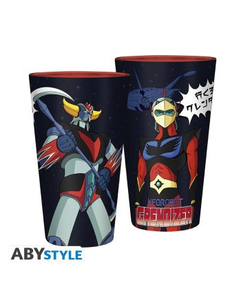 GRENDIZER - Goldorak & Actarus - Verre XXL 400ml - vue principale