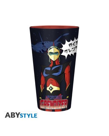 GRENDIZER - Goldorak & Actarus - Verre XXL 400ml - vue de profil