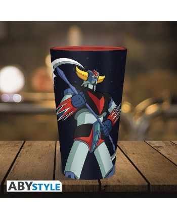 GRENDIZER - Goldorak & Actarus - Verre XXL 400ml - vue de detail
