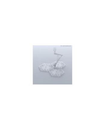 GUNDAM - Model Kit - ACTION BASE 4 CLEAR - vue de face