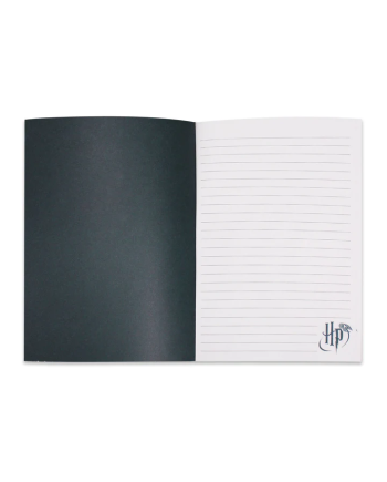 HARRY POTTER - Poufsouffle - Cahier A5 - vue de profil