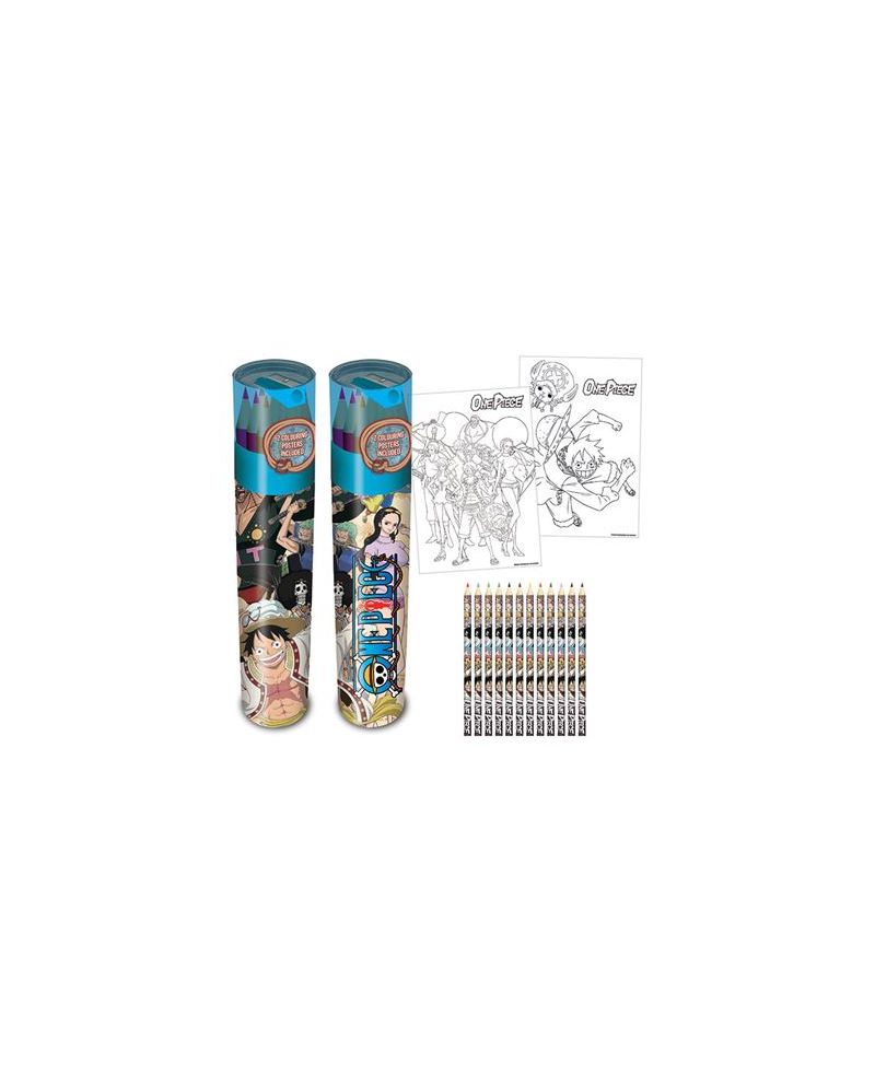 ONE PIECE - Whole Cake Island - Tube 2 posters + crayons - vue principale