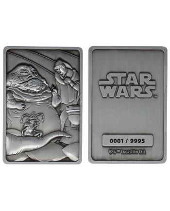 STAR WARS - Jabbah the Hut - Lingot en métal collector - vue de face