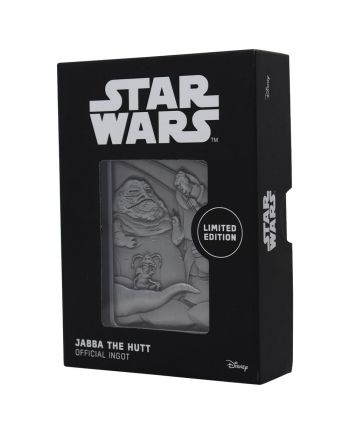 STAR WARS - Jabbah the Hut - Lingot en métal collector - vue de profil