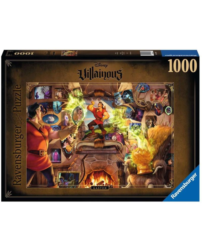 DISNEY - Puzzle Villainous 1000P - Gaston - vue principale