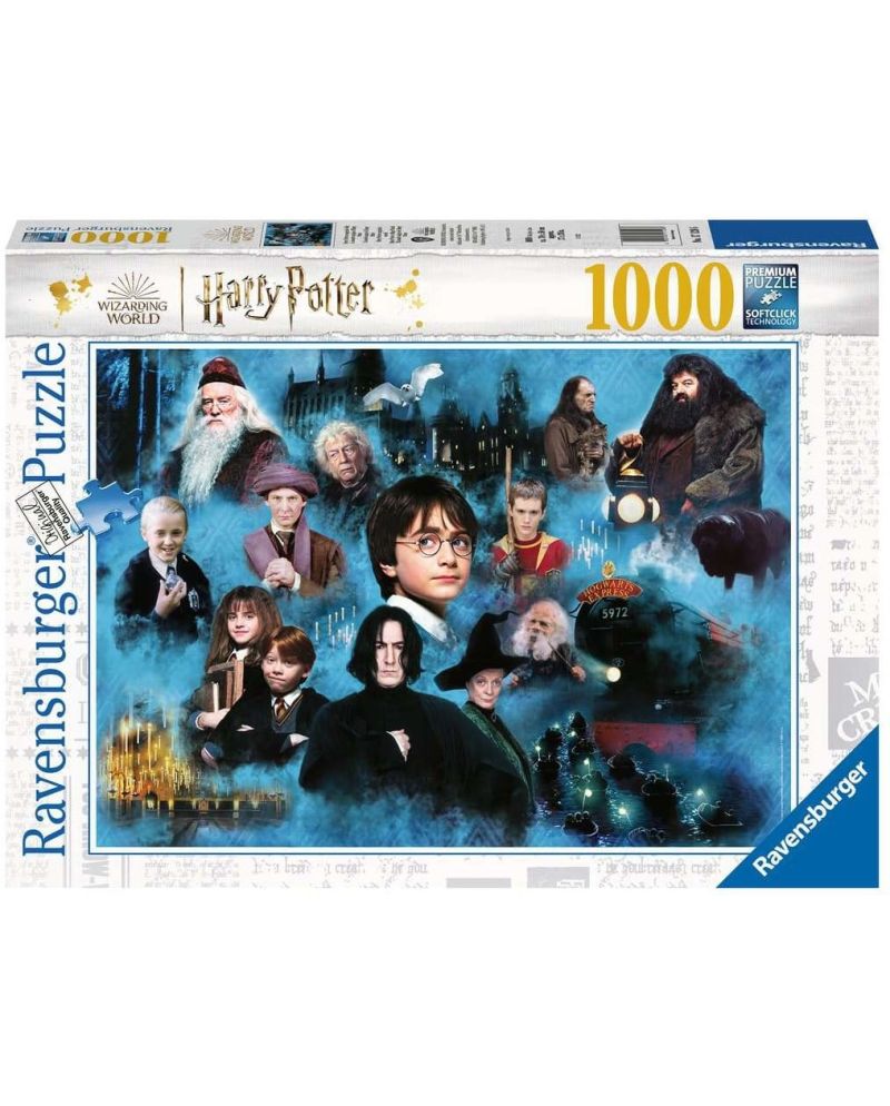 HARRY POTTER - Le Monde de Harry Potter - Puzzle 1000P - vue principale