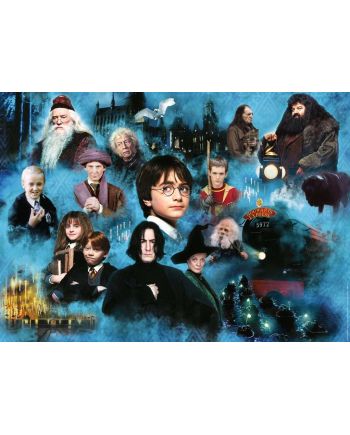 HARRY POTTER - Le Monde de Harry Potter - Puzzle 1000P - vue de face