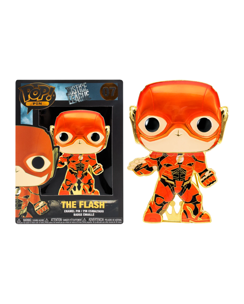 DC COMICS - Pop Large Enamel Pin N° 07 - The Flash - vue principale