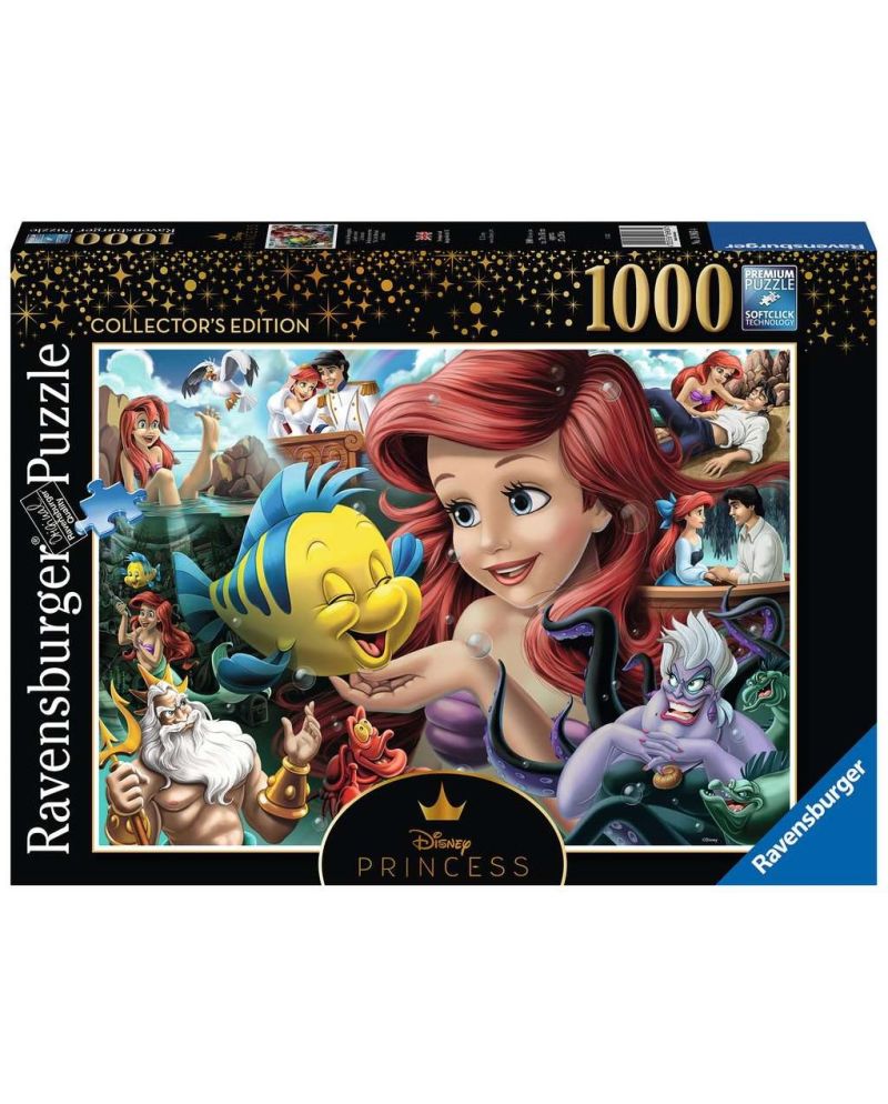 DISNEY PRINCESS - Puzzle Collector's Edition 1000P - La Petite Sirène - vue principale