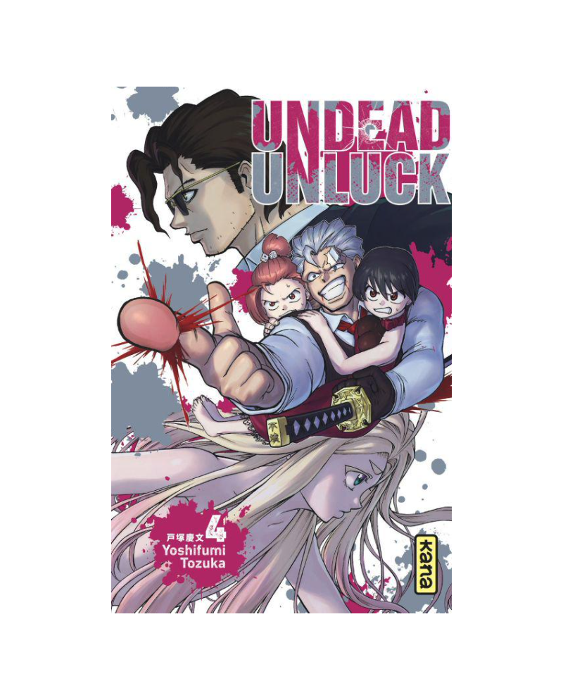 UNDEAD UNLUCK - Tome 4 - vue principale