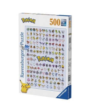 POKEMON - Puzzle 500 Pces - Pokedex Première Génération - vue principale