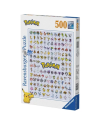 POKEMON - Puzzle 500 Pces - Pokedex Première Génération - vue principale