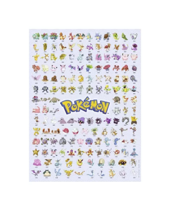POKEMON - Puzzle 500 Pces - Pokedex Première Génération - vue de face