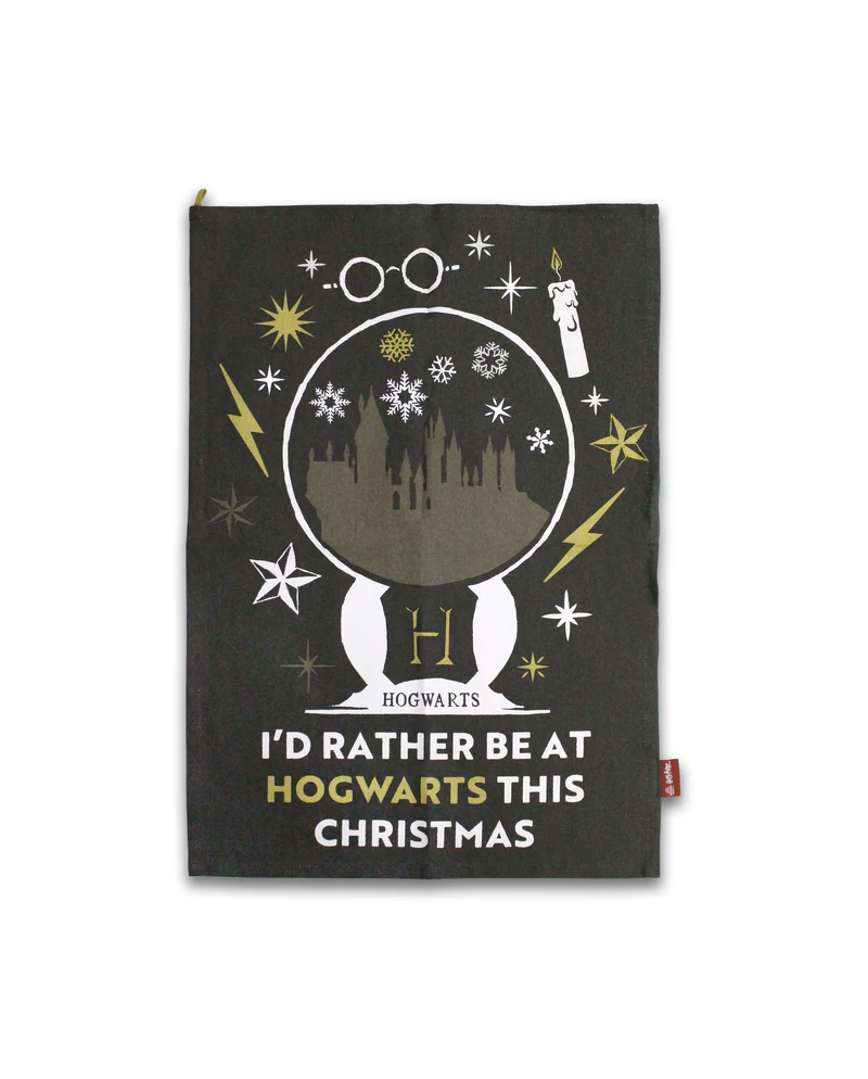 HARRY POTTER - Rather be at Hogwarts - Serviette à Thé - vue principale