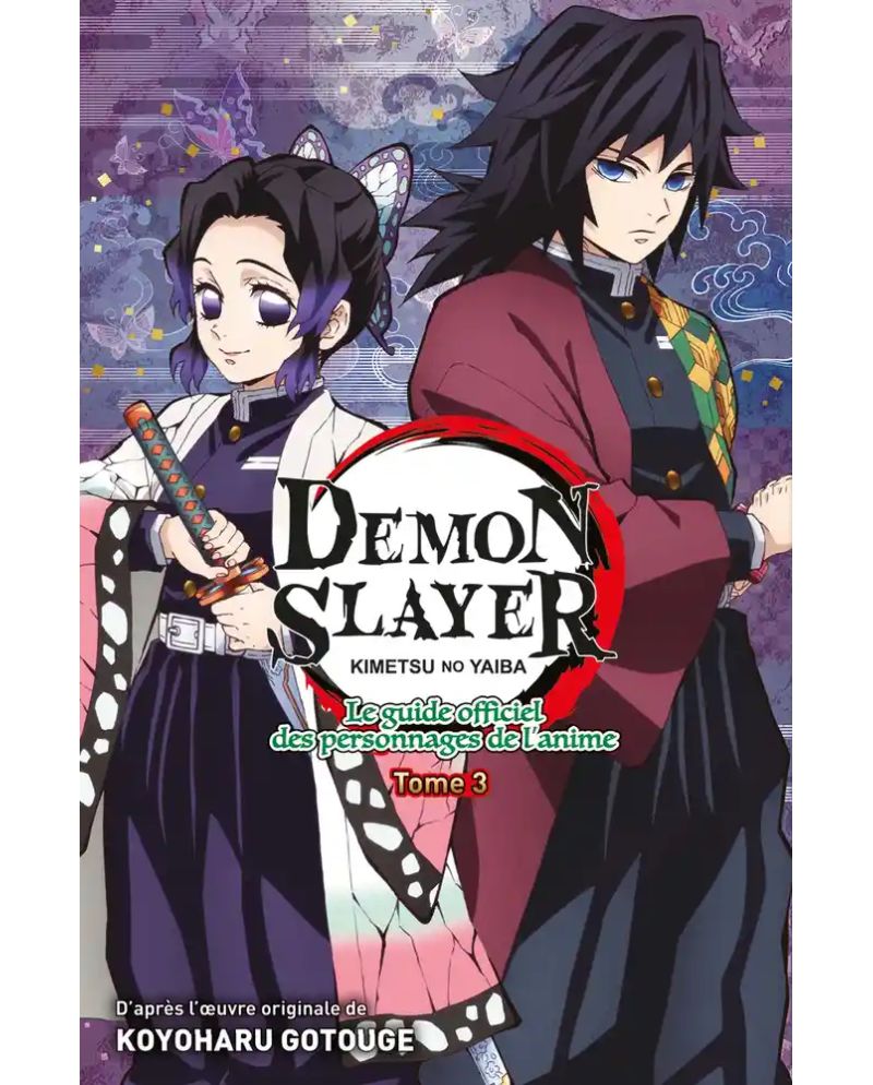 DEMON SLAYER - Le guide des personnages - Tome 3 - vue principale
