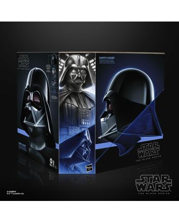STAR WARS OBI-WAN KENOBI - Casque éléctronique Dark Vador Black Series - vue du packaging