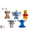 DISNEY - Assortiment 10 pcs Peluche Platinium Edition - 25cm - vue principale
