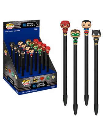 DC COMICS - Présentoir Stylos à Bille Funko POP (Boite 16 Pcs) - vue principale