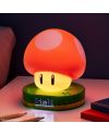 SUPER MARIO - Super champignon - Réveil 12cm - vue de face