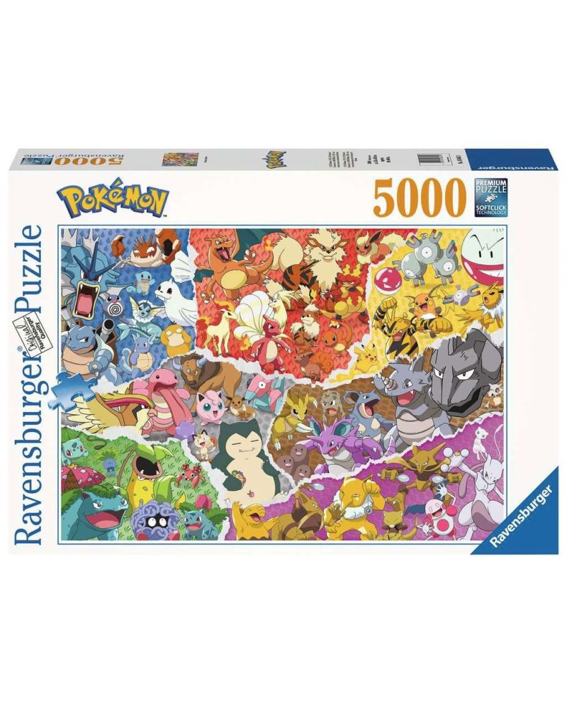 POKEMON - Puzzle 5000P - Pokemon Allstars - vue principale