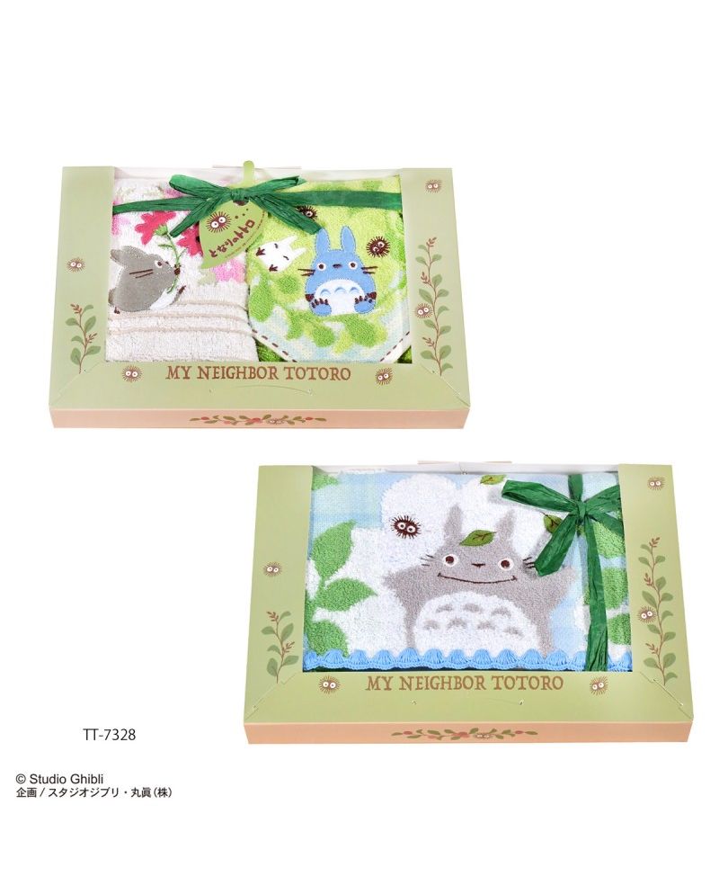 STUDIO GHIBLI - Mon voisin Totoro - Boite cadeau 3 serviettes - vue principale