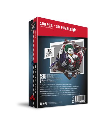 DC COMICS - Joker & Harley Quinn " Manga " - Puzzle 100P '23x31cm' - vue de profil