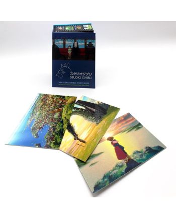 STUDIO GHIBLI - Coffret 100 cartes postales de collection - vue de face