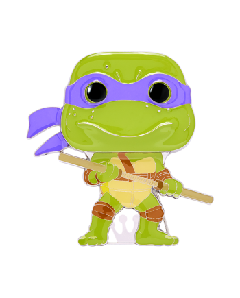 TEENAGE MUTANT NINJA TURTLES - Pop Large Enamel Pin N° 20 - Donatello - vue de face