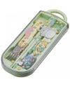 STUDIO GHIBLI -Mon voison Totoro -Set baguettes cuillère et fourchette - vue de face