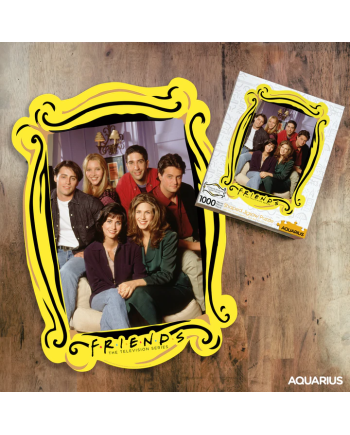 FRIENDS - Découpe d'appartement - Puzzle 1000P - vue de profil