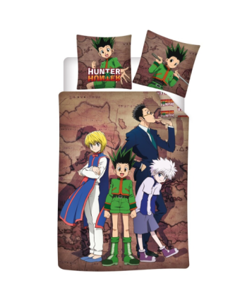 HUNTER X HUNTER - Parure de lit 140X200 - '100% Coton' - vue principale