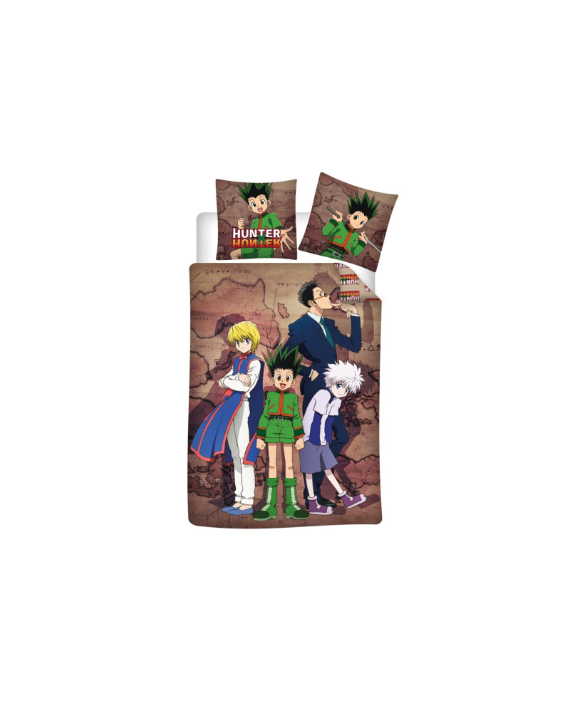 HUNTER X HUNTER - Parure de lit 140X200 - '100% Coton' - vue principale