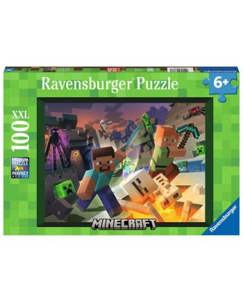 MINECRAFT - Monstres de Minecraft - Puzzle 100P XXL - vue principale