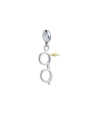 HARRY POTTER - Eclair & Lunettes - Charme Pendentif pour Bracelet - vue principale