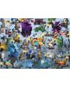 MINECRAFT - Puzzle 1000P - vue de face
