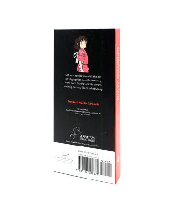 STUDIO GHIBLI - Le voyage de Chihiro - Set de crayons à papier - vue de face