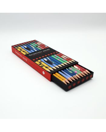 STUDIO GHIBLI - Le voyage de Chihiro - Set de crayons à papier - vue de profil