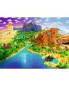 MINECRAFT - Puzzle 1500P - Le monde de Minecraft - vue de face